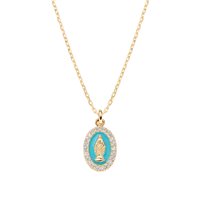 Collana Amen Donna Miracolosa in Argento Zircone CLMISMGPE - CLMISMGPE